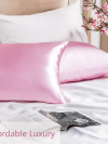 Satin Pillowcases 2 Pack - Soft as Silk Pillowcases for Hair and Ski - Image 3